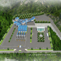 Linha de produção ecológica de calcário 800-1200 TPH